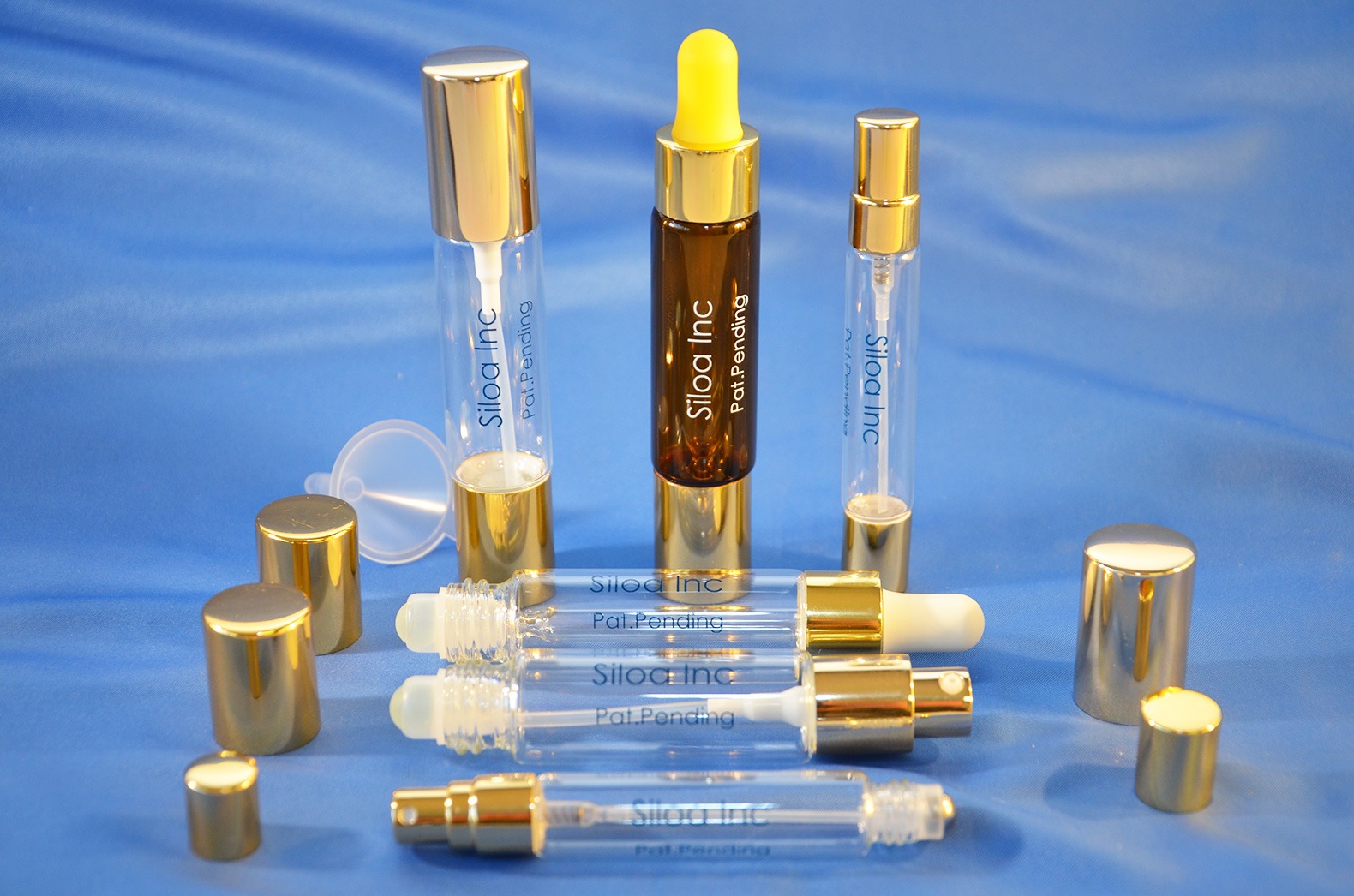 Siloa's new dual-neck vials